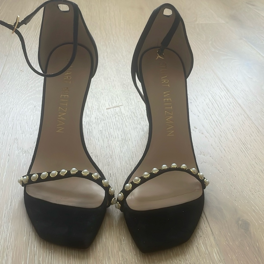 STUART WEITZMAN PEARL HEELS